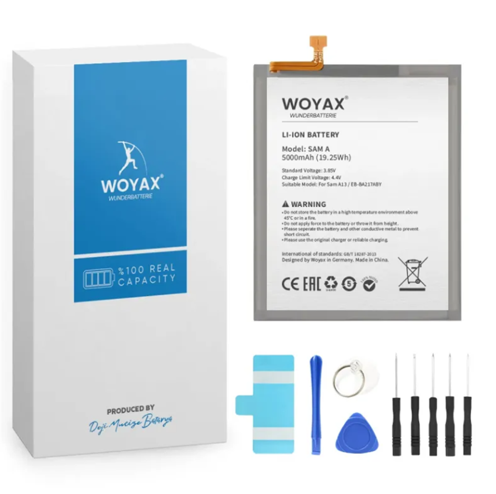 SAMSUNG Galaxy A13 5000mAh Batarya WOYAX by DEJİ