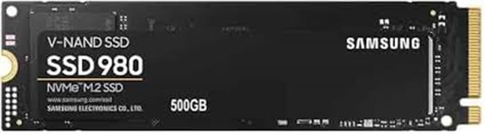SAMSUNG SSD 980 500GB 3100/2600MB/s NVMe M.2 SSD (MZ-V8V500BW)