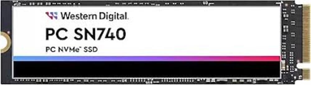 WESTERN DİGİTAL SN740 512GB NVMe SSD SDDPMQD-512G-1101 Kutusuz Tray