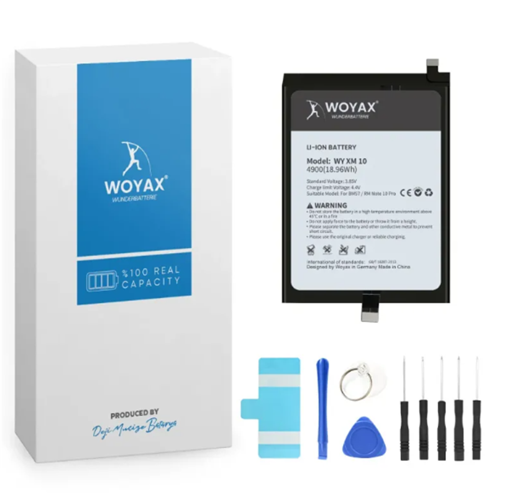 XİAOMİ Redmi Note 10 Pro BM57 4900mAh Batarya WOYAX by DEJİ