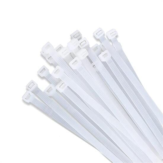 414 POWERMASTER 414 25cm 3.6mm Beyaz Kablo Bağı (100'lü Paket) – PEMSAN
