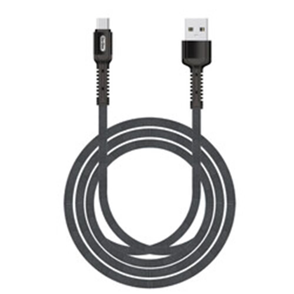 GO DES GD-UC559 Type-C 3A USB Şarj Kablosu Siyah 3metre