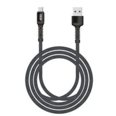 GO DES GD-UC559 Type-C 3A USB Şarj Kablosu Siyah 3metre