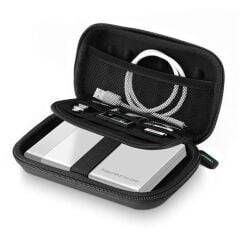 UGREEN 40707 LP128 2.5'' Harici Harddisk Çantası (Çift Katmanlı, Darbe ve Suya Dayanıklı)