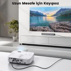 UGREEN 80406 HD141 8K 60Hz 4K 120Hz 2K 165Hz HDMI 2.1 Fiber Optik Görüntü Aktarma Kablosu 10metre