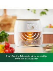 PHİLİPS HD9870/20 AirFryer XXL Premium Smart Sensing 7.3L Yağsız Fritöz (Aksesuar Hediyeli)
