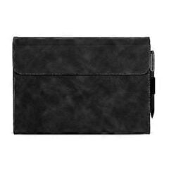 MİCROSOFT Surface Pro 9 Pu İçin Deri Klavye Kılıfı Ayarlanabilir Stand Düşmez Tablet Kapağı