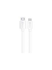 FACTOR-M Micro 2.4A USB Şarj Kablosu Beyaz 1.5metre