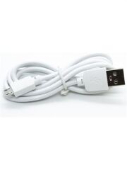 FACTOR-M Micro 2.4A USB Şarj Kablosu Beyaz 1.5metre