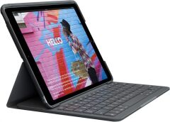 LOGİTECH Slim Folio iPad 10.2'' 7. 8. ve 9. Nesil ile Uyumlu Klavyeli Kılıf Gri (920-009481)
