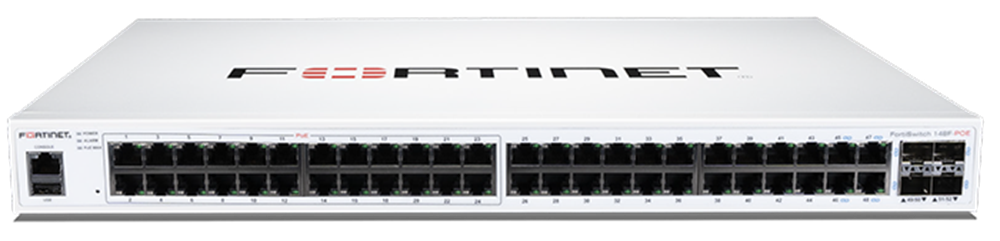 FORTİNET FortiSwitch 148F Layer 2 FortiGate Network Switch FS-148F