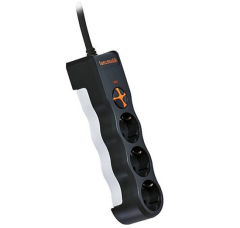 TUNÇMATİK TSK19010 PowerSurge 1050 Joule Üçlü Akım Korumalı Priz Siyah 1.5metre