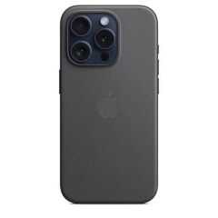 APPLE iPhone 15 Pro Siyah MagSafe özellikli Mikro Dokuma Kılıf MT4H3ZM/A