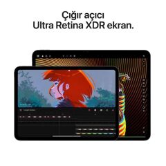 APPLE iPad Pro M4 1TB Wi-Fi + Cellular 13'' Ultra Retina XDR Ekran iPadOS Gümüş Tablet MVXX3TU/A (Apple TÜRKİYE Garantili)