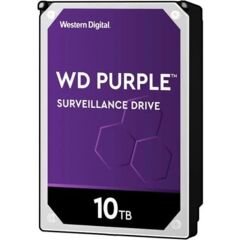WESTERN DİGİTAL Purple 10TB 7200rpm 256MB Sata3 7/24 Güvenlik 3.5'' Harddisk (WD102PURZ)