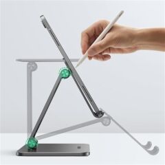UGREEN 40393 150° 7.9-12.9'' Alüminyum Katlanabilir Masaüstü Telefon Tablet iPad Standı Antrasit