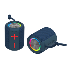 SHAZA Taşınabilir IPX6 Suya Dayanıklı 8Wx2 Ses Çıkışı Colorful Bluetooth Hoparlör Rengarenk