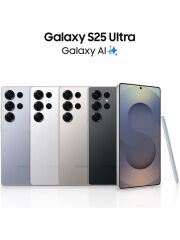 SAMSUNG Galaxy S25 Ultra 1TB + 12GB Ram Titanyum Gümüş Mavi Cep Telefonu (SM-S938B/DS) (Samsung TÜRKİYE Garantili)