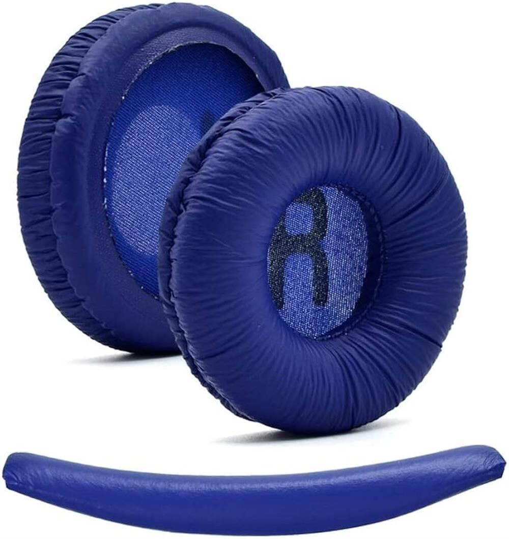 JBL Tune T600 T500BT T450 Uyumlu Kulaklık Süngeri Kulaklık Yastığı Kulaklık Pedi Mavi
