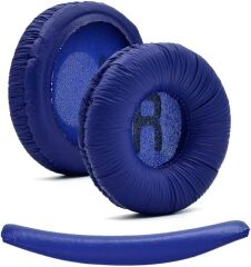 JBL Tune T600 T500BT T450 Uyumlu Kulaklık Süngeri Kulaklık Yastığı Kulaklık Pedi Mavi