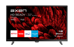 AXEN AX32DAL540/0276 32'' 82 Ekran Uydu Alıcılı HD Ready webOS Smart LED Televizyon