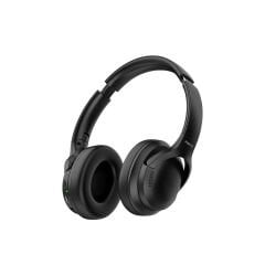 RECCİ REP-W59 Baron Serisi ANC Özellikli FM Destekli Ayarlanabilir Kulak Üstü Bluetooth Kulaklık Siyah