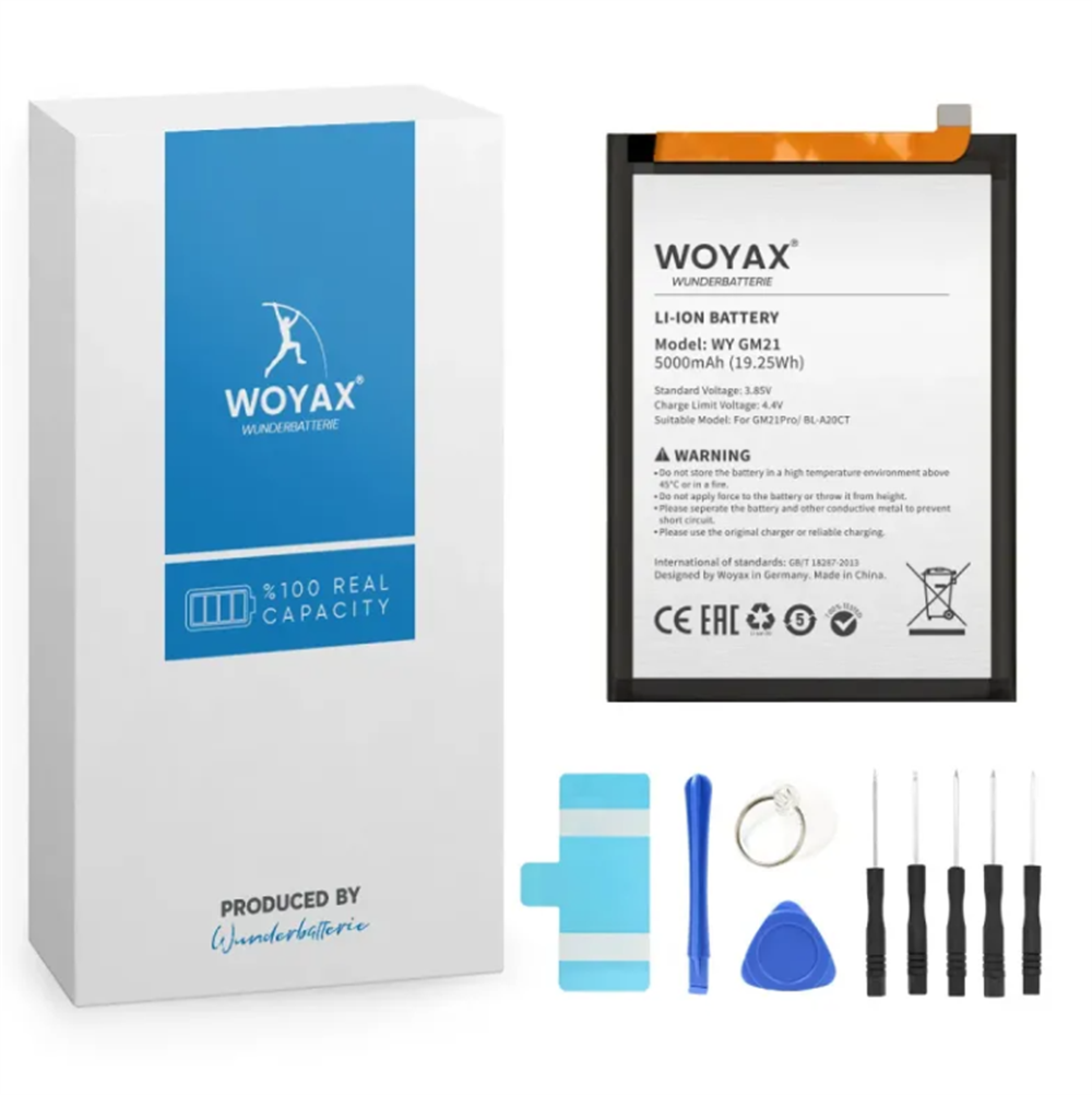 OMİX X300 / X500 / GENERAL MOBİLE GM 21 Pro 5000mAh Batarya WOYAX by DEJİ