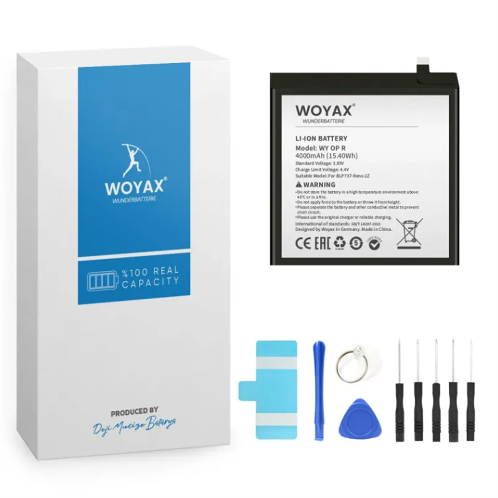 OPPO Reno2 Z BLP737 4000mAh Batarya WOYAX by DEJİ