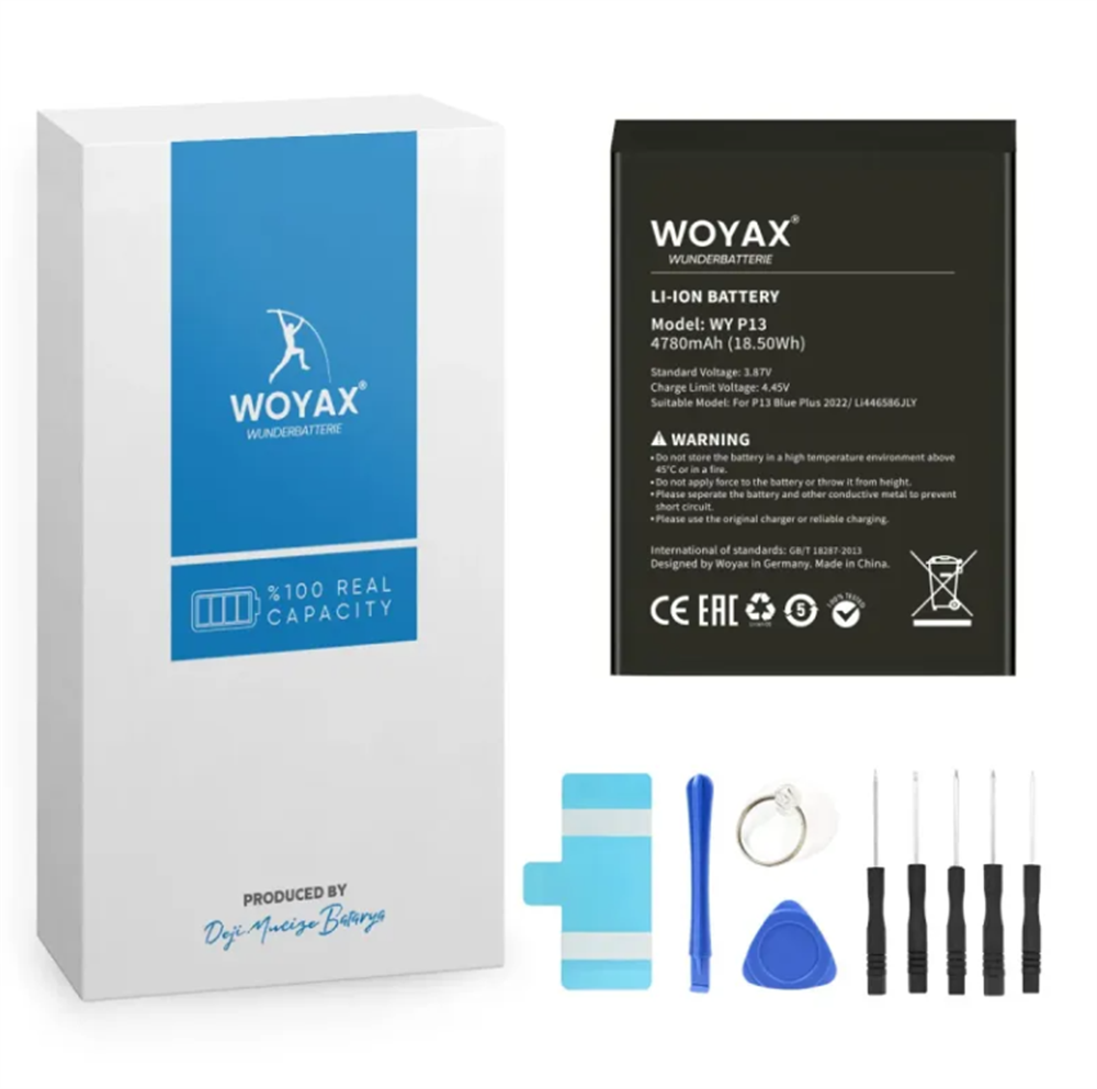 REEDER P13 Blue / Blue Plus 4080mAh Batarya WOYAX by DEJİ