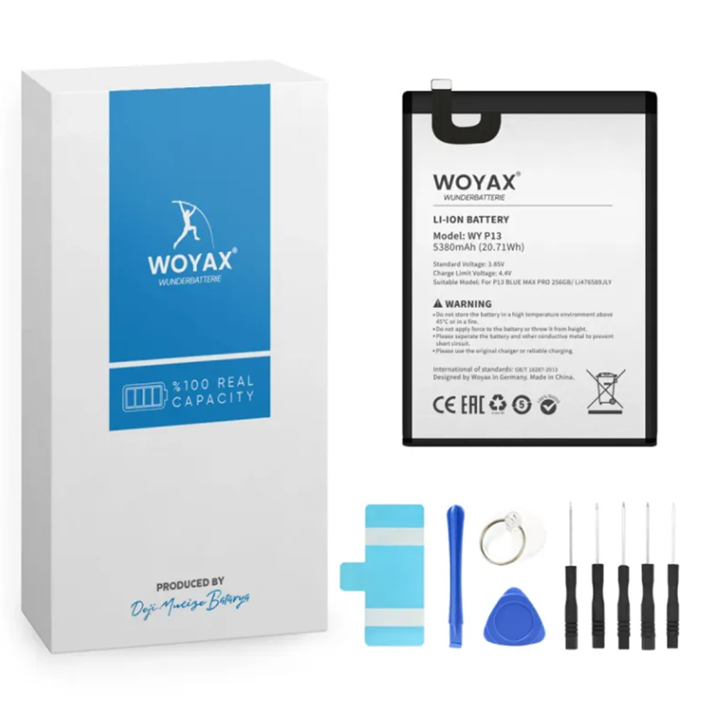 REEDER P13 Blue Max Pro (256GB) / P13 Blue Max Pro 2021 5380mAh Batarya WOYAX by DEJİ